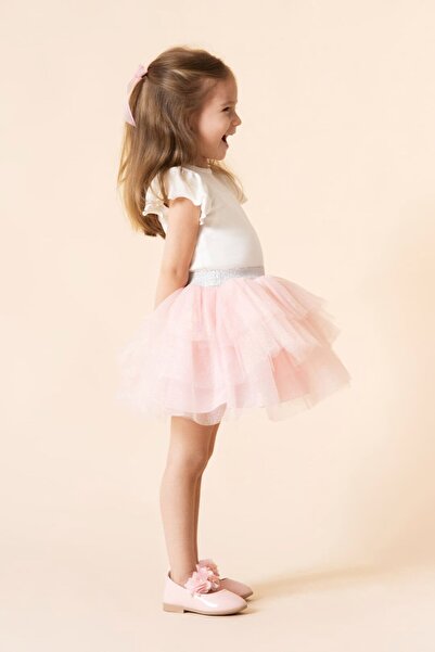 Banamio Fusta tutu cu mai multe straturi din tul cu sclipici Lilly