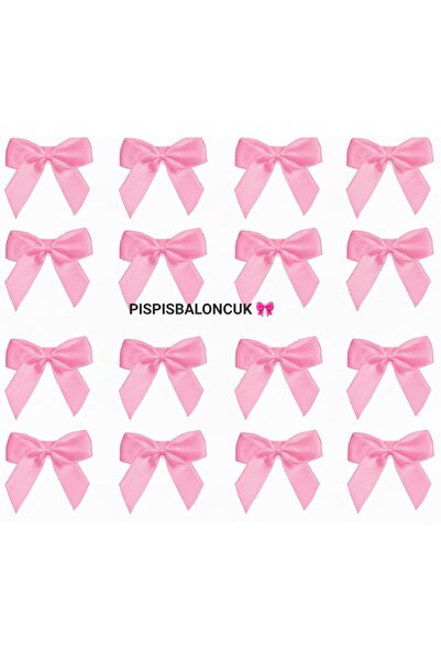 PISPISBALONCUK 50 adet pembe hazır fiyonk Nikah Şekeri Süsü düğün nişan çeyiz...