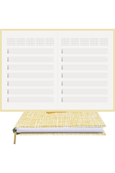 BİDEFTER Guitar Note Book Left Handed, with Tab Key + Tuned - 100% Handmade, ...