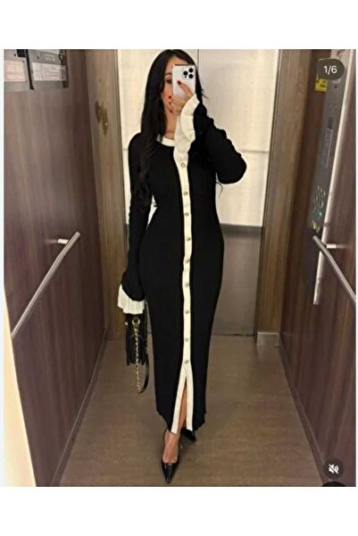 Abalı Yeni sezon triko kışlık Kadın elbise Jar Almajbour venzvelle model