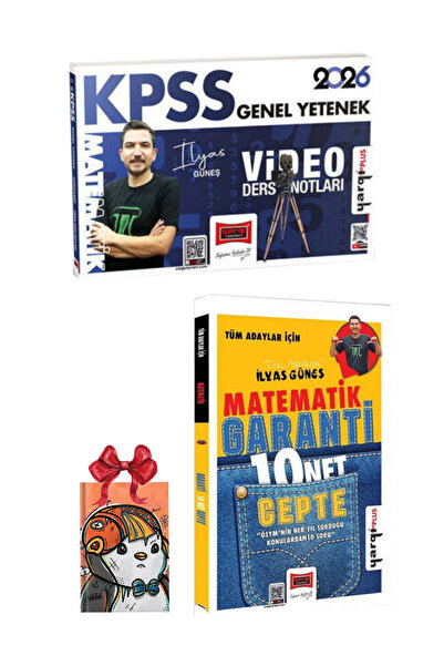 Yargı Yayınları 2026 KPSS Genel Yetenek Matematik Video Ders Notları+Matemati...