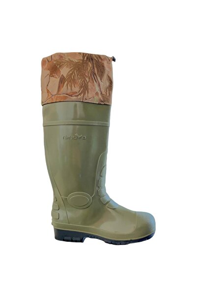 Renova Orman Desen Konçlu İçlikli Çizme