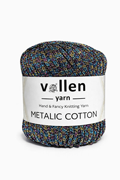 vollen yarn Premium Metallic Cotton Glitter Yarn for Hand Knitting – Glitter ...