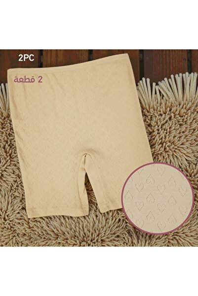 ROSE LİNGERİE Women's 2-piece lace shorts, 100% high-quality cotton