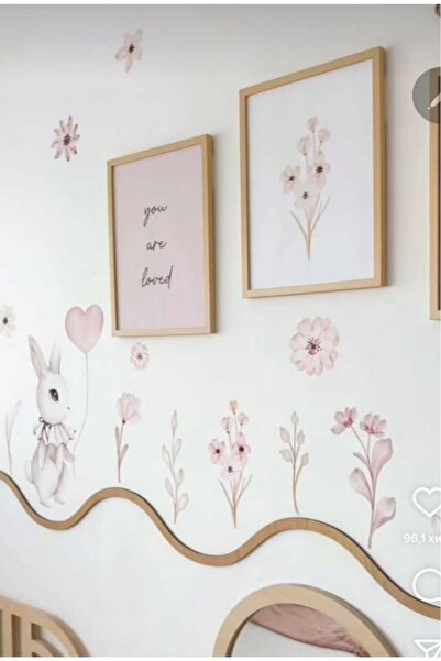 metadesign meşe renk dekoratif mdf duvar çıtası (48 cm)