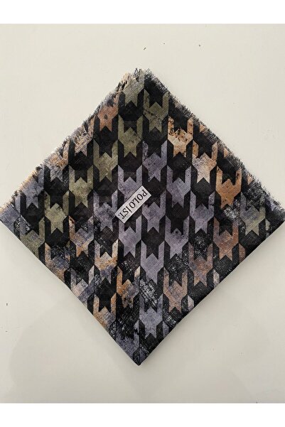 poloist Owl Pattern Cheesecloth Writing