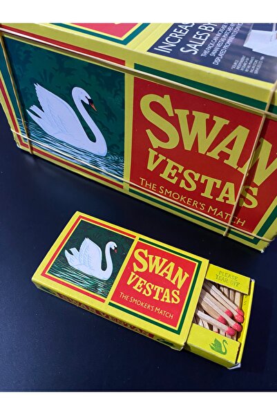 Swan Vestas Vintage Kovboy Kibriti
