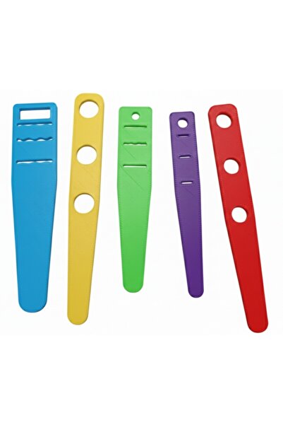 GenelTedarik Bel Lastik Kordon İplik Takma Geçirme Aparatı 5 li Set