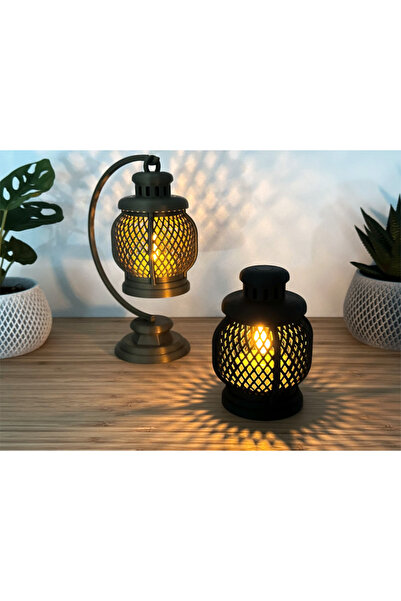 Printoria 3D Dekoratif Fener Görünümlü LED Aydınlatma