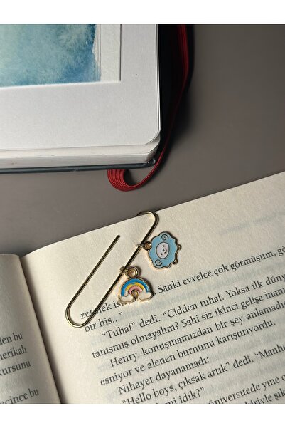 Rika Spolia & Co. Mavi Bulutlar Kitap Ayracı