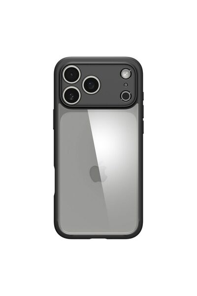 Spigen Ultra Hybrid Case for iPhone 17 Pro, Matte Black