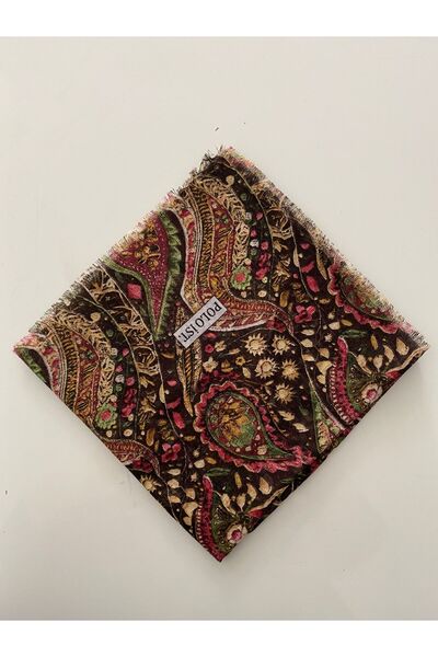 poloist Lalezar Desen Tülbent Writing