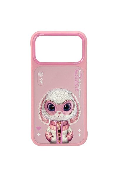 Nimmy Carcasă drăguță și cool cu ​​model de iepure pentru iPhone 17 Pro Max