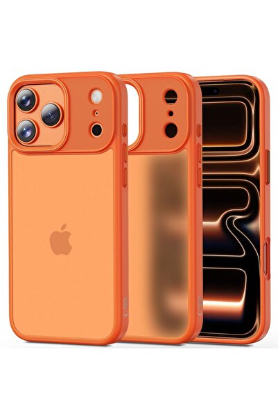 Tech-Protect MagMat Case compatible with iPhone 17 Pro, Orange