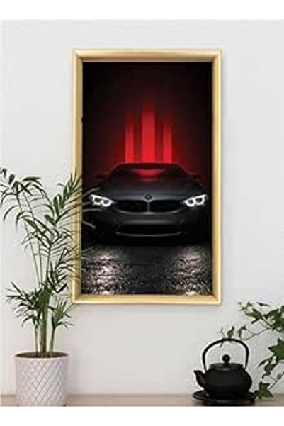 Generic BMW Car 3 Wall Sticker in Frame