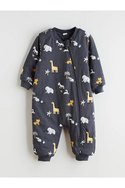 LC Waikiki Lcw baby grey 1.6 tog Printed baby boy sleeping bag