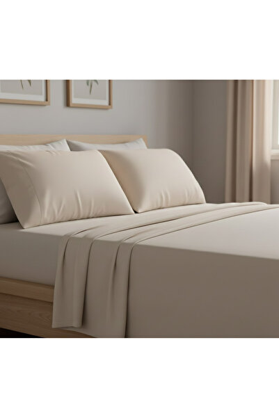 Alpateks Home 100% Cotton Satin 100X200+30 cm Single Elastic Sheet Set