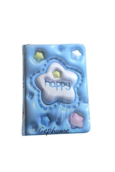 CEPHOME Αφράτο Σημειωματάριο Στρες με Μαλακό Εξώφυλλο, Γραμμογράφητο / Διακοσ...