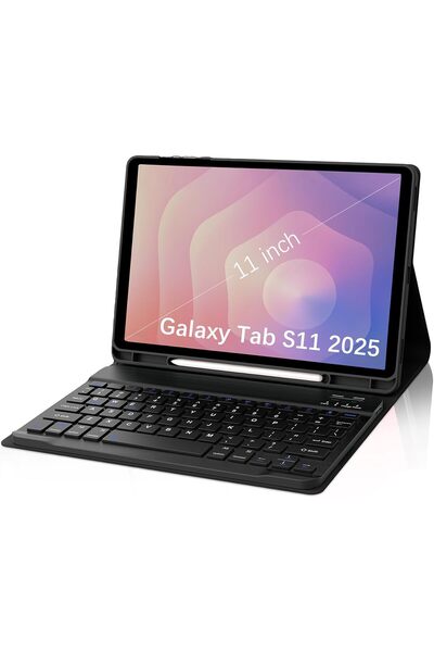 HYX Wireless Bluetooth Keyboard, Multi-Angle Stand, PU Leather Folio Cover fo...