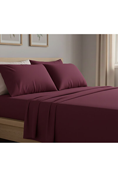 Alpateks Home طقم ملاءات سرير من القطن الساتان 100% مقاس 120×200+30 سم مع مطاط