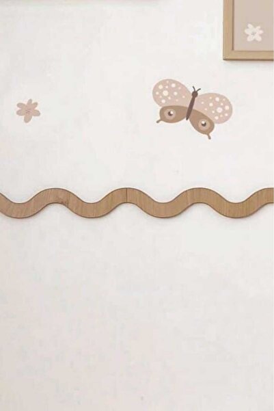 metadesign meşe renk dekoratif mdf duvar çıtası (41 cm)