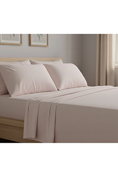 Alpateks Home طقم ملاءات سرير من القطن الساتان 100% مقاس 120×200+30 سم مع مطاط