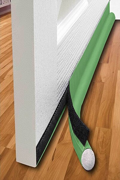 RevuBaby Burete de lux anti-vânt sub ușă 90 cm verde