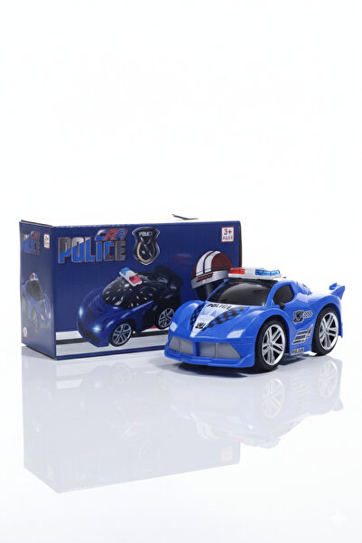 BESTTOYS Toy light-up spinning police car