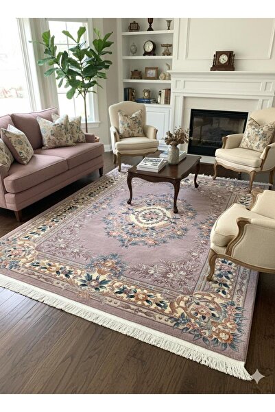 RD RAMAZAN DAĞ EL HALI SANATI El Dokuma Kabartmalı Çin Halısı Birinci Sınıf K...