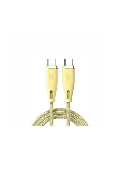 RavPower كابل نايلون USB-C إلى USB-C، 60 واط، 1.2 متر