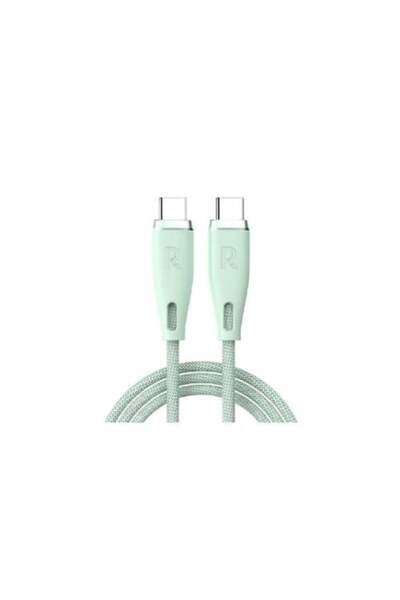 RavPower كابل نايلون من النوع C إلى النوع C، 60 واط، 1.2 متر