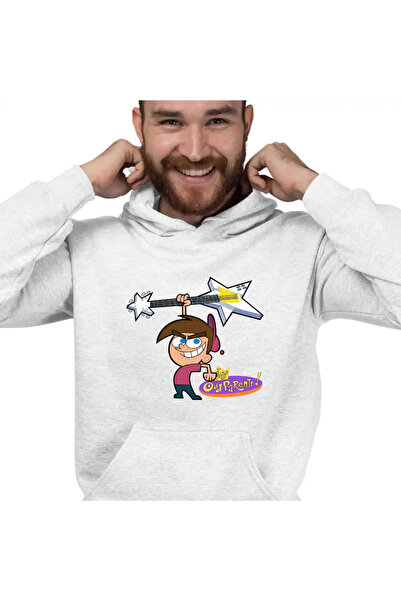 OEM Men's Hoodie Fairly Odd Parents Timmy Turner Guitar Wizards of the Coast