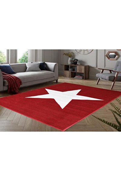Or Rug decorated with a pentagram design 100 x 150 cm