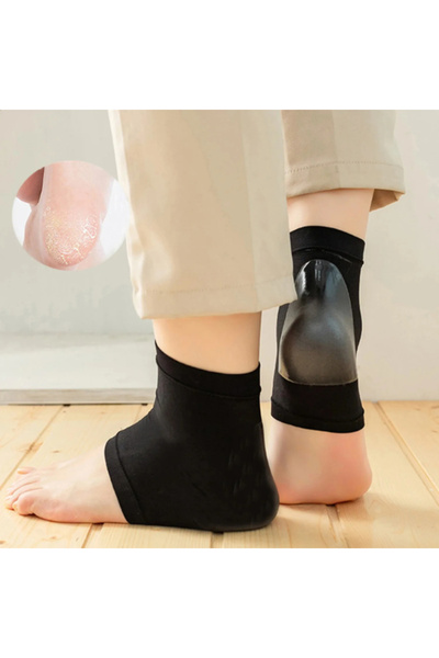 zeixpow Silikon Topuk Nemlendirici Çorap – Çatlak ve Kuruluk Karşıtı Yumuşatı...