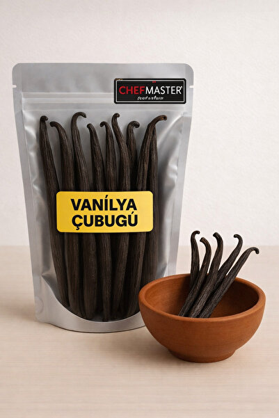 Chefmaster ÇUBUK VANİLYA 5 adet özel ürün 1. Kalite vakumlu poşet