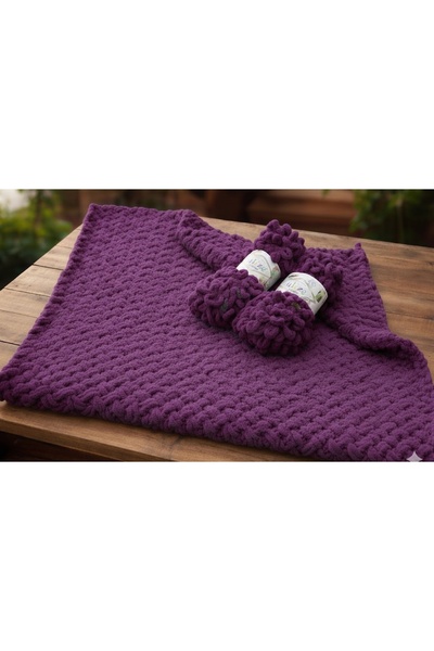 MAZSAY EL ÖRGÜSÜ PARMAK İP BEBEK BATTANİYESİ BABY