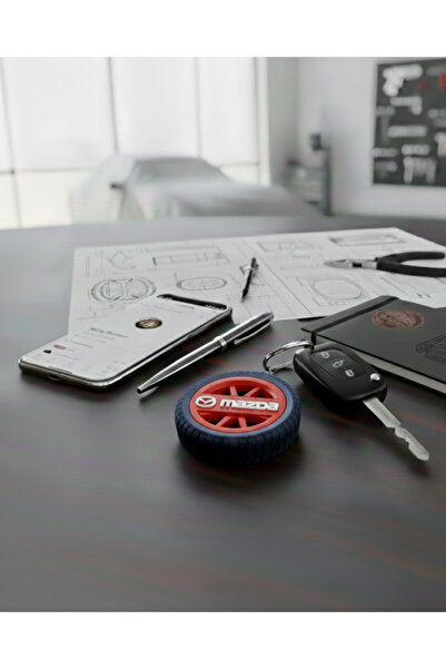 Ümraniye3d Mazda Compatible Durable Keychain