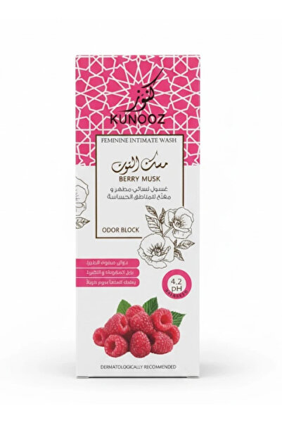 KUNOOZ Feminine Intimate Wash in Berry Musk -200ml