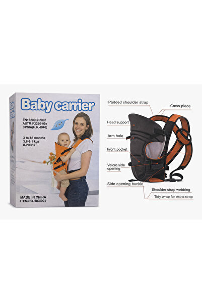Baby Carrier 2 în 1 – Portbebe ergonomic pentru bebeluși