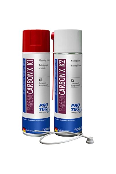 PROTEC Carbon X Kit — Cleaning Foam & Neutralizer for Combustion Chamber, EGR...