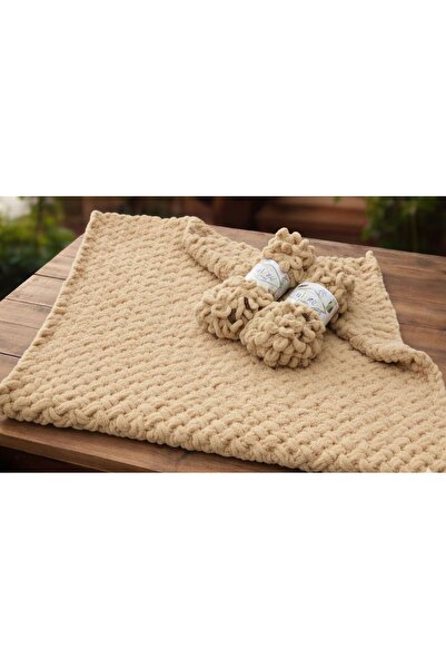 MAZSAY EL ÖRGÜSÜ PARMAK İP BEBEK BATTANİYESİ BABY