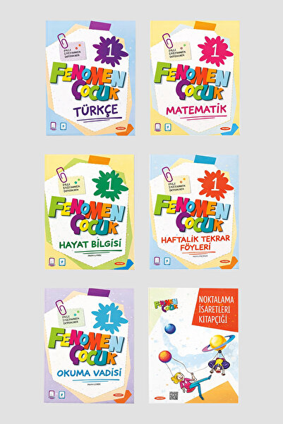 Fenomen Yayıncılık 1. Sınıf Eğitim Seti Fenomen Çocuk – Türkçe Matematik Haya...