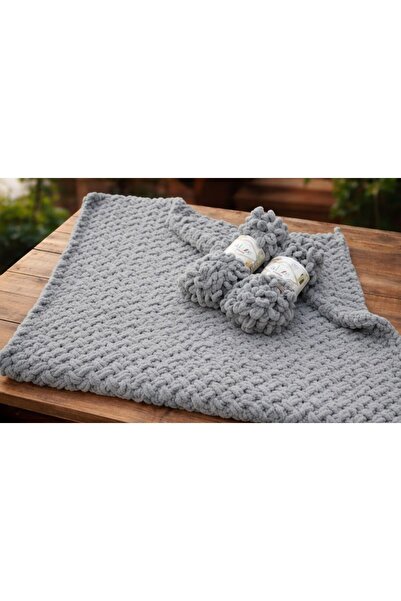 MAZSAY EL ÖRGÜSÜ PARMAK İP BEBEK BATTANİYESİ