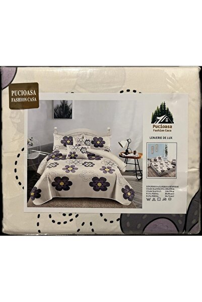 Pucioasa Fashion Casa Lenjerie de Lux din Finet, 6 piese, pentru 2 persoane