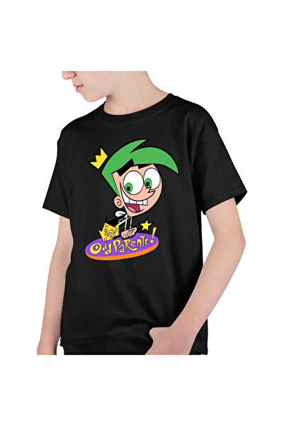 OEM Παιδικό μπλουζάκι για αγόρια Fairly Odd Parents Cosmo Julius My Godfather...