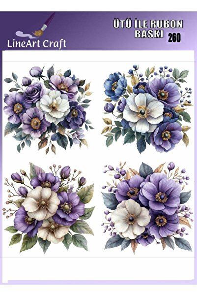 LİNEART طباعة روبون بالكي رقم: RB260-30x30 سم