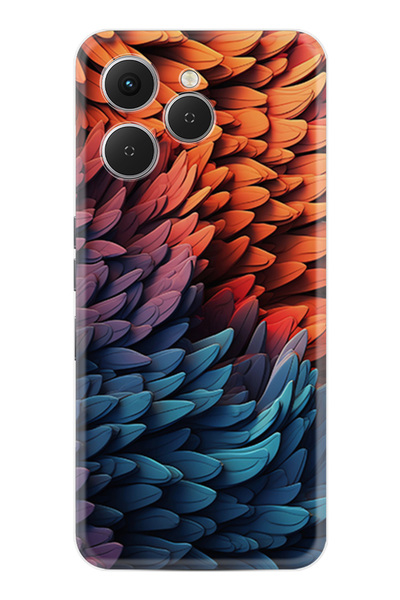 TECNO Spark 40 (Km5n) Kılıf Boutique Baskılı Resimli Yapraklar Pcode -090