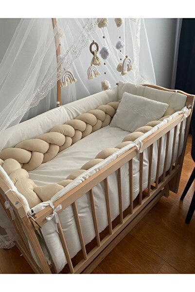 GULDESIGN Mesh Protector 240 cm 3-Piece Mesh 50 X 90 Basket Crib Protector