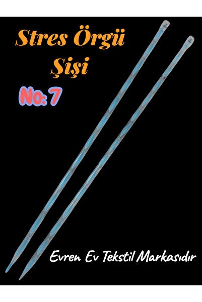 Evren Ev Tekstil STRES ÖRGÜ ŞİŞİ No: 7,0