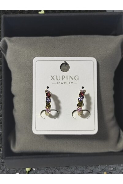 XUPING JEWELRY Colorful Stylish Design Hoop Earring